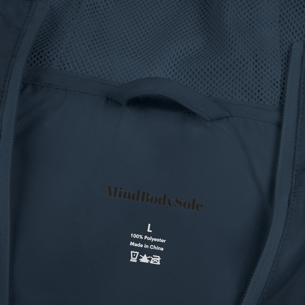 Windbreaker Jacket — "MIBOSÉ: Built From the Ground Up" White Camo