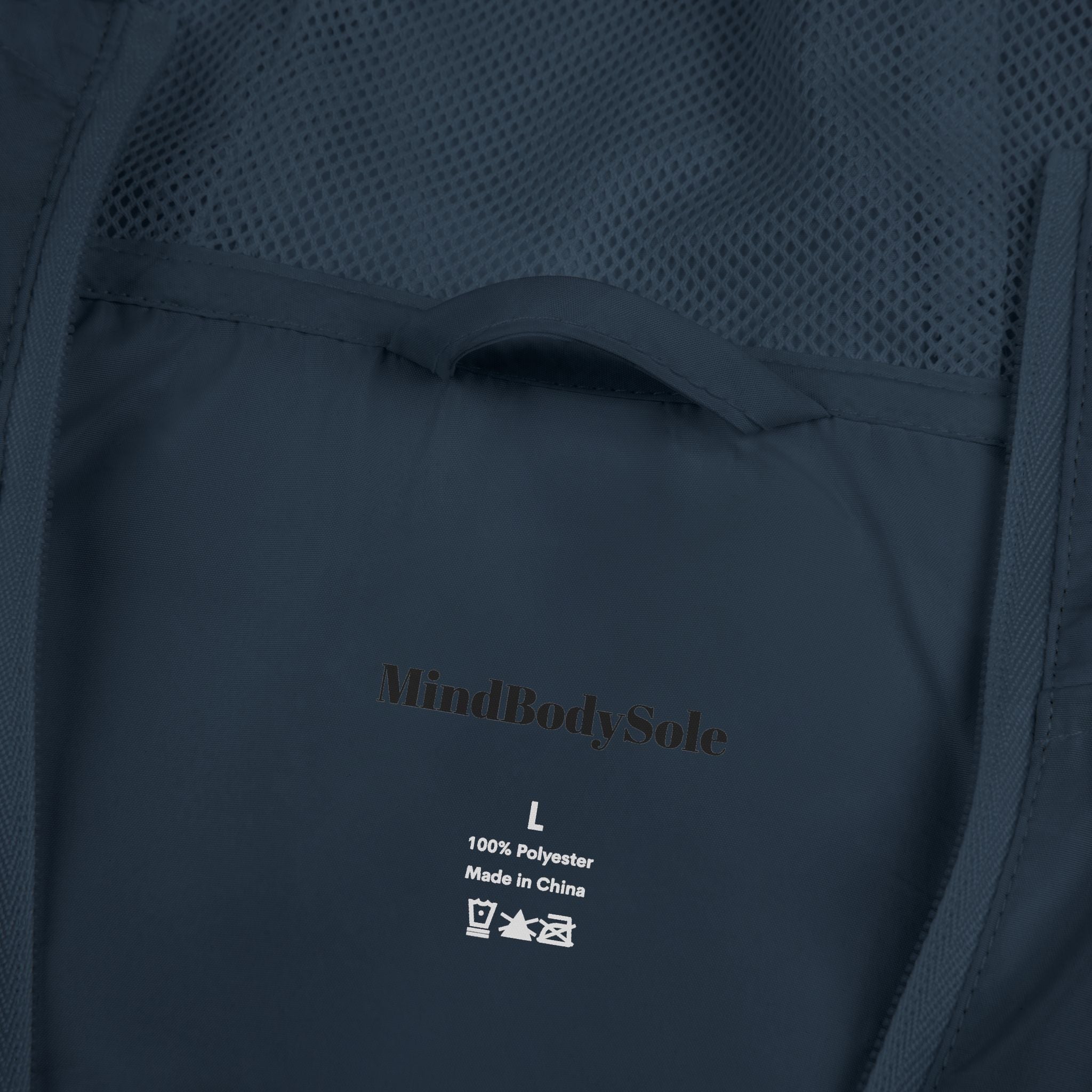 Windbreaker Jacket — "MIBOSÉ: Built From the Ground Up" White Camo