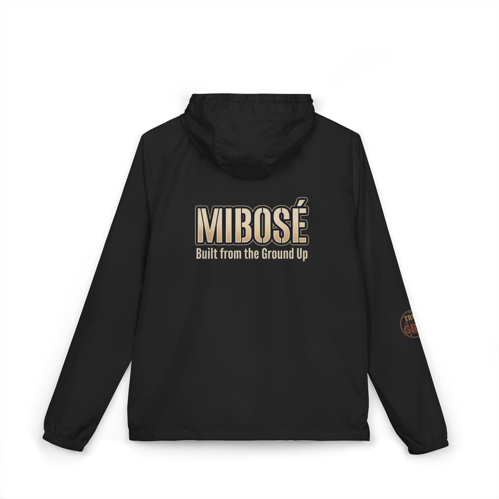 Windbreaker Jacket — "MIBOSÉ: Built From the Ground Up" White Camo