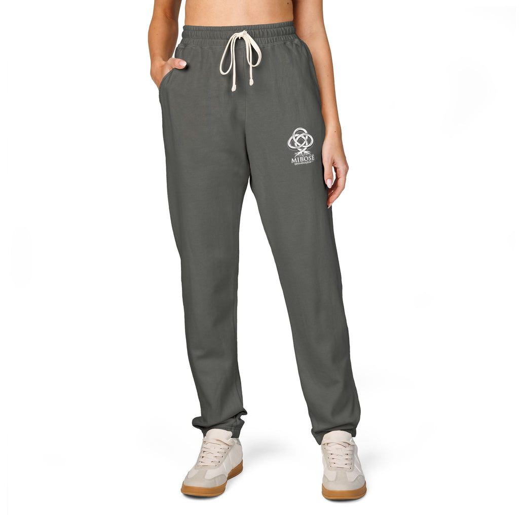 MIBOSÉ Skull & Crossbones Lounge Sweatpants — 'Ride or Die' Graphic Joggers