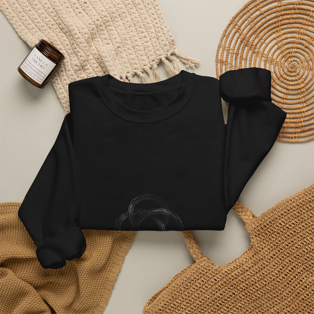 Mystic Knot Crewneck Sweatshirt – Mibose Logo Graphic