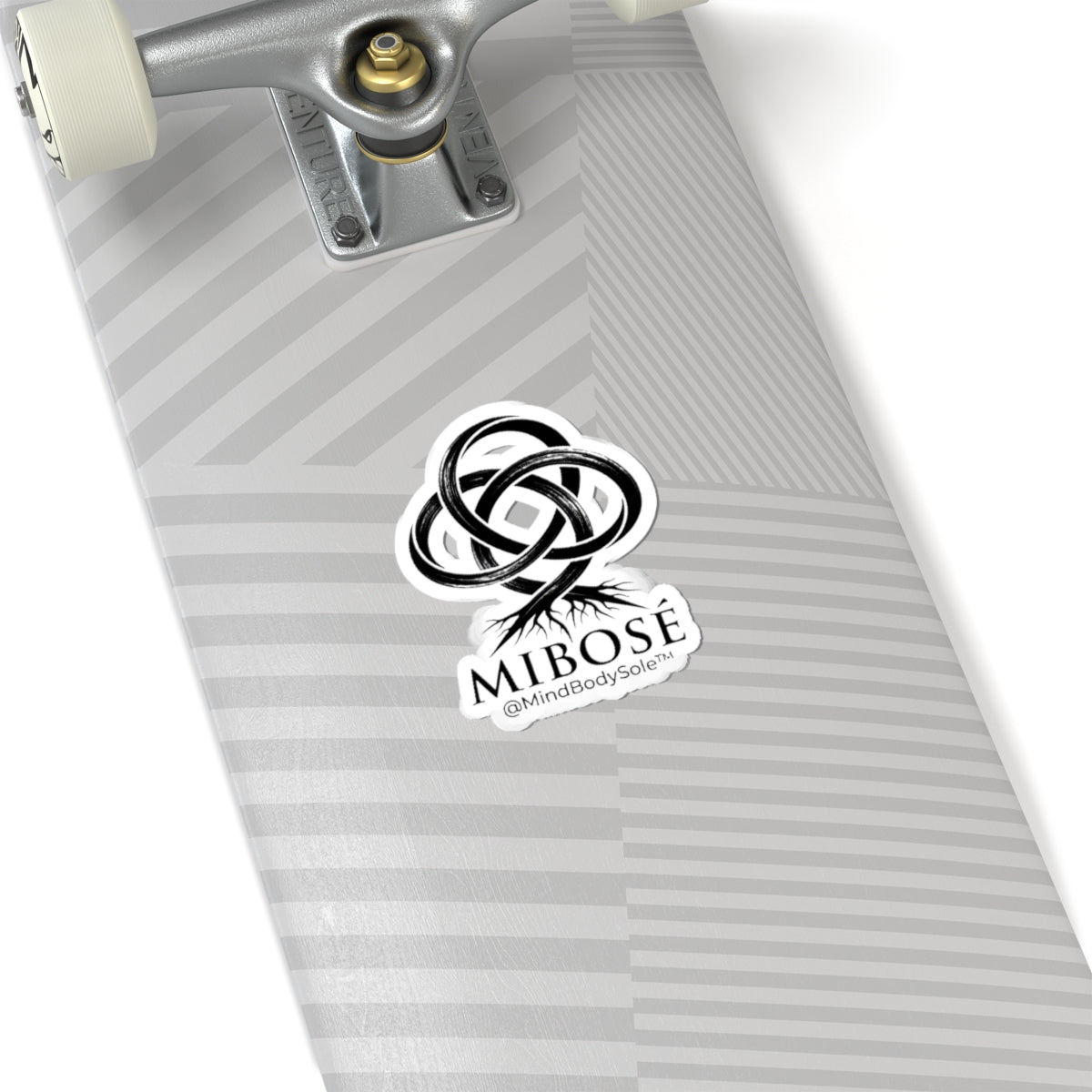 Sticker — MIBOSÉ MindBodySole Logo Kiss-Cut Deco Sticker