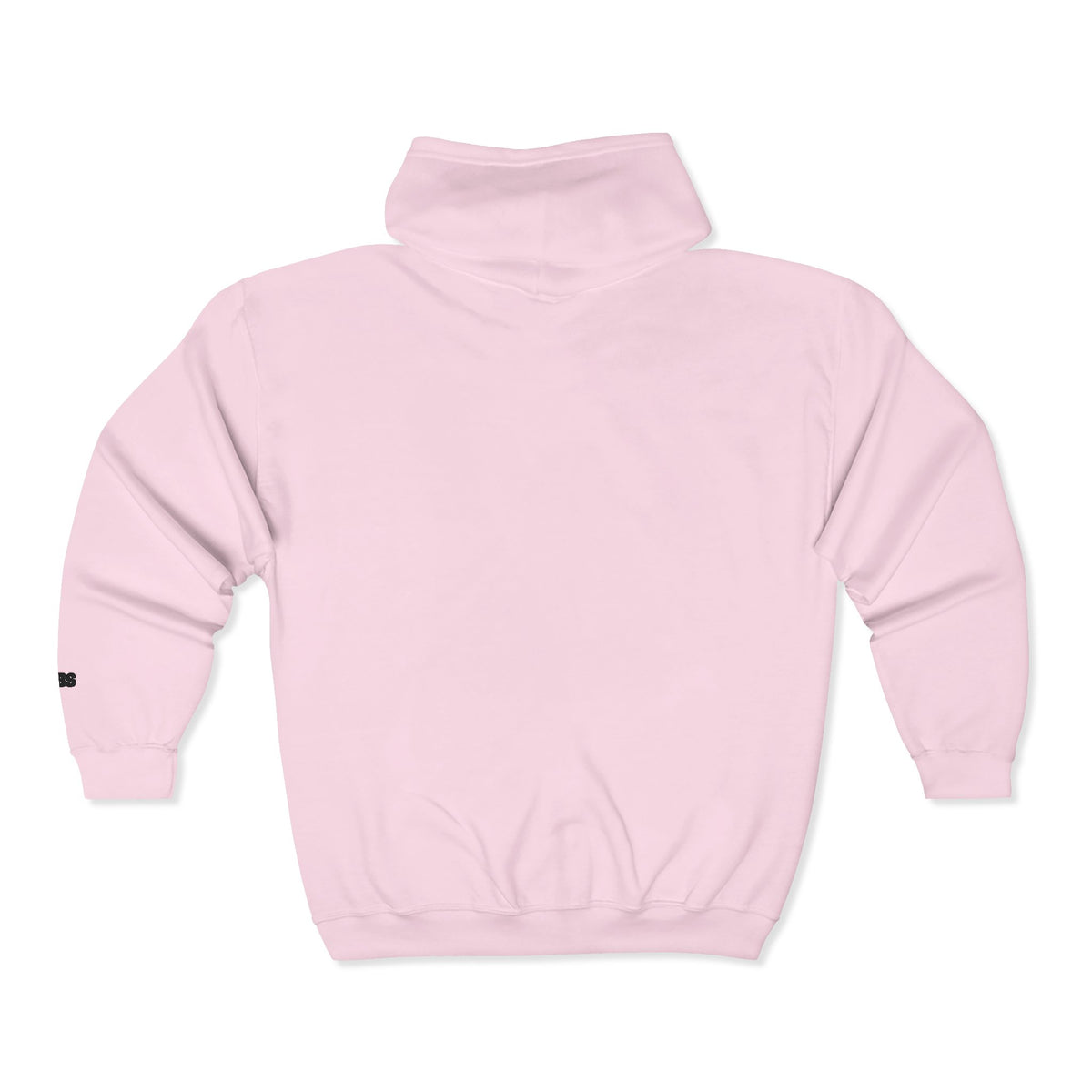 MIBOSÉ Skull & Crossbones Mini Logo Zip Hooded Sweatshirt