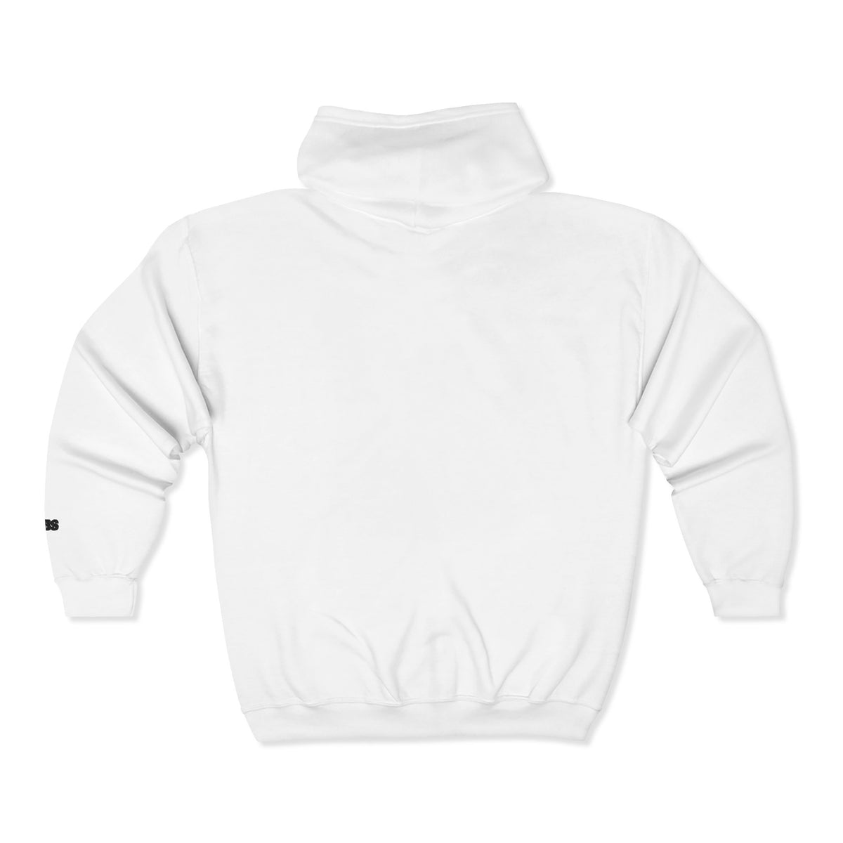MIBOSÉ Skull & Crossbones Mini Logo Zip Hooded Sweatshirt