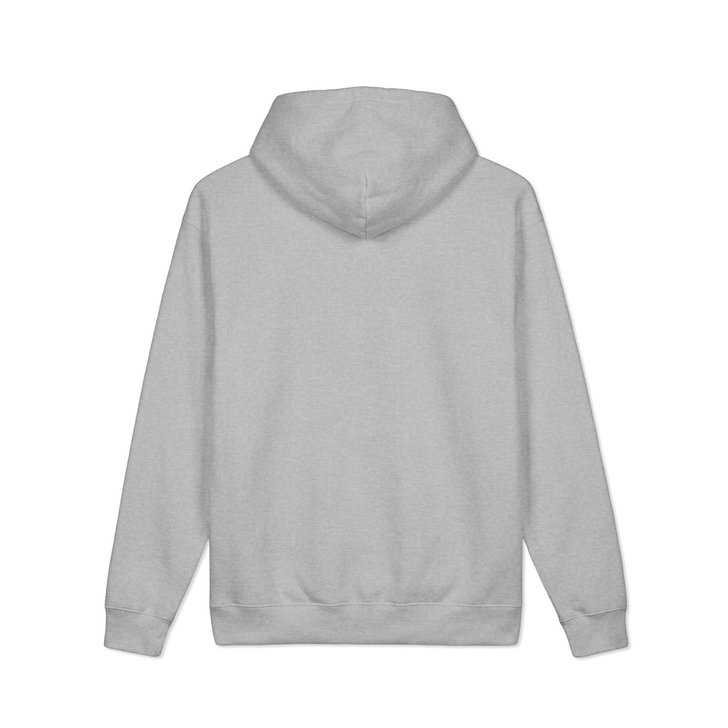 Mibose Embossed Logo Hoodie — Minimal Cream Heavyweight Pullover