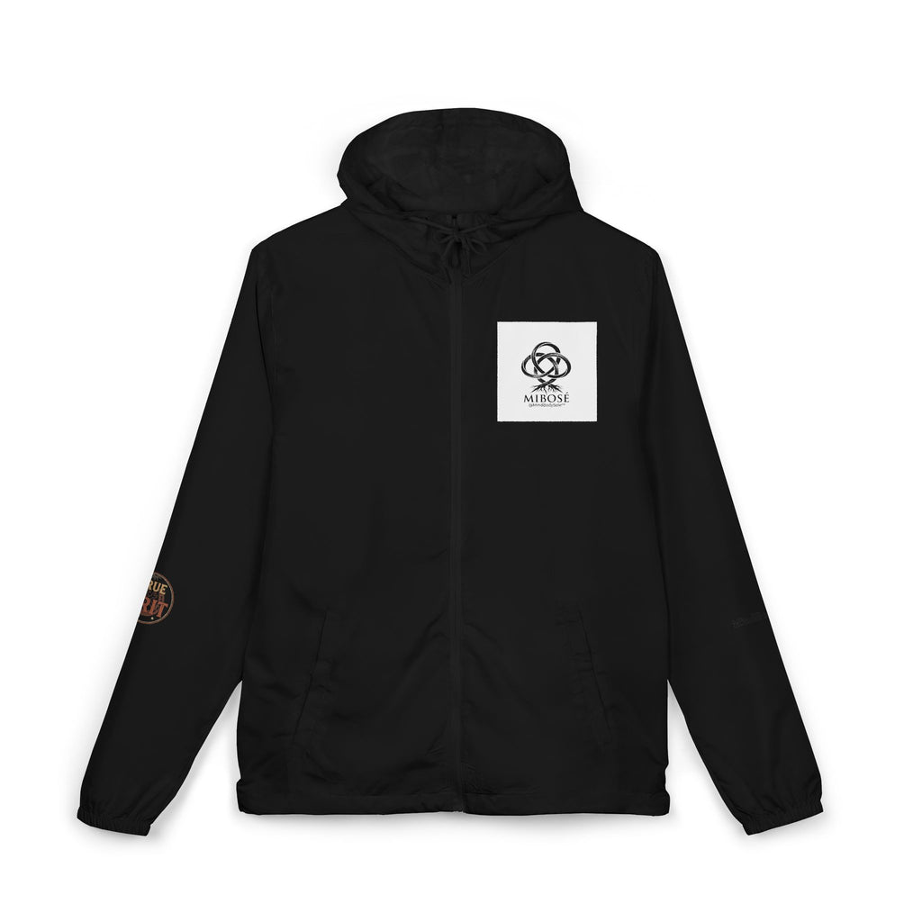 Windbreaker Jacket — "MIBOSÉ: Built From the Ground Up" White Camo