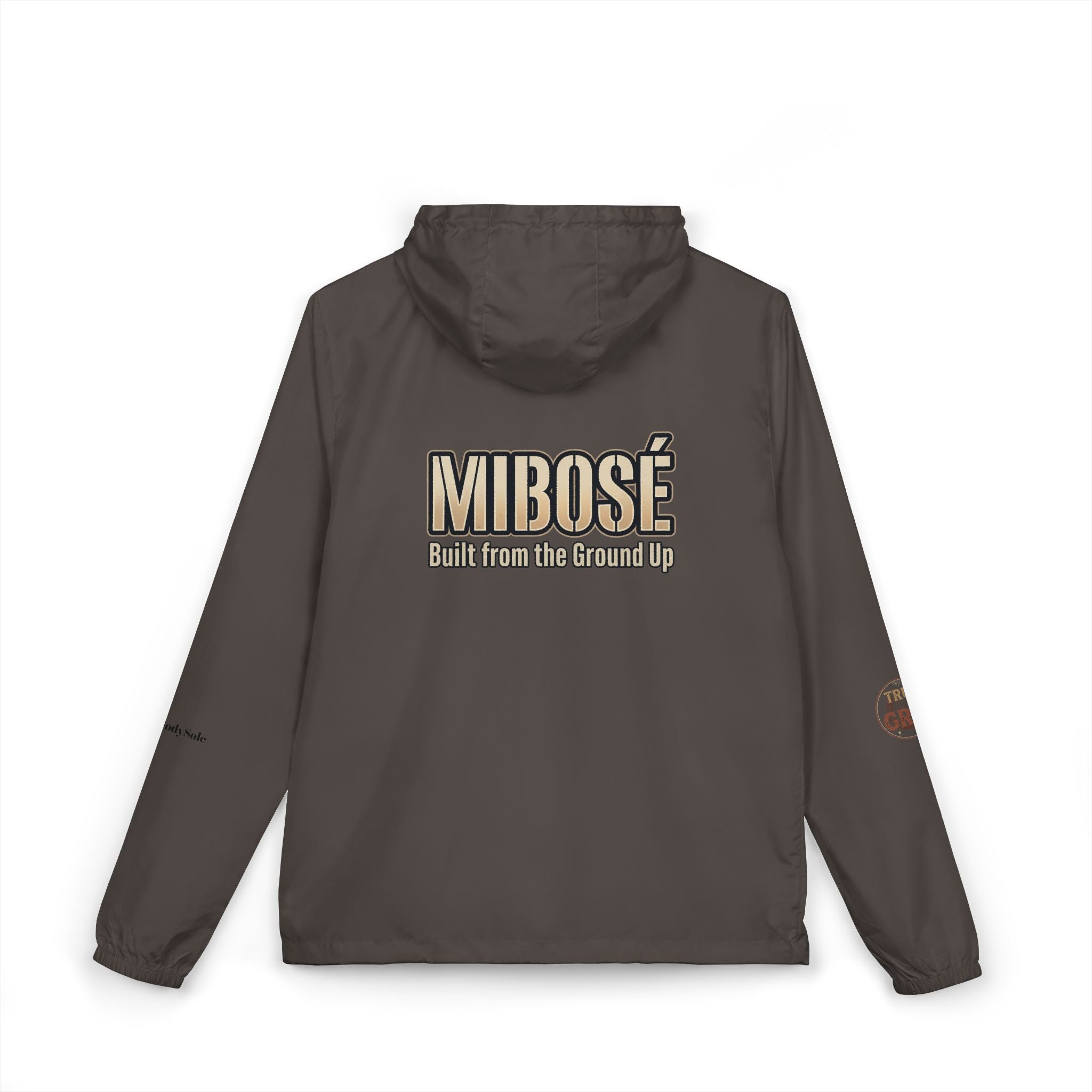 Windbreaker Jacket — "MIBOSÉ: Built From the Ground Up" White Camo