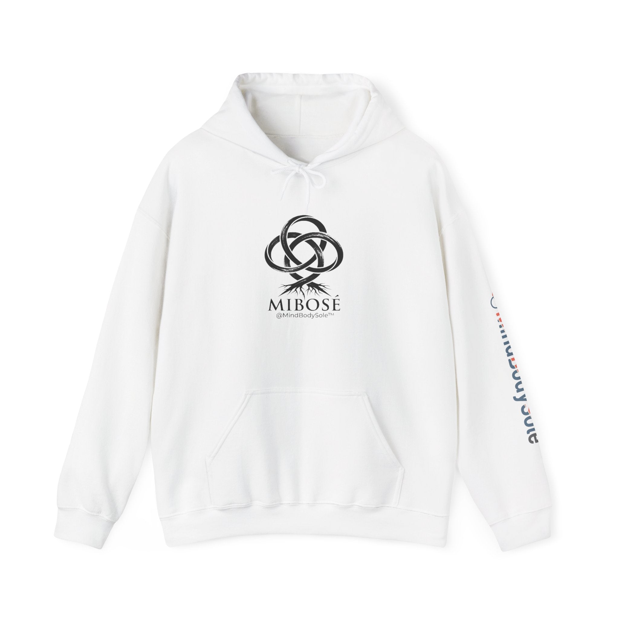 Mibose 'True Grit' Logo Hoodie — Minimalist Serpent Crest Pullover