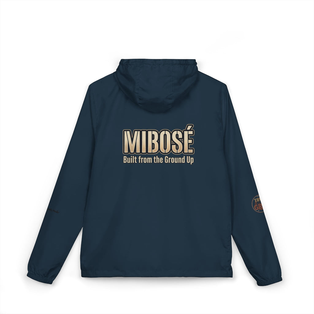 Windbreaker Jacket — "MIBOSÉ: Built From the Ground Up" White Camo