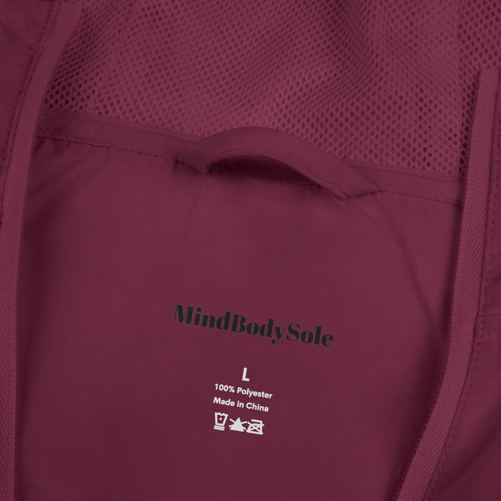 Windbreaker Jacket — "MIBOSÉ: Built From the Ground Up" White Camo