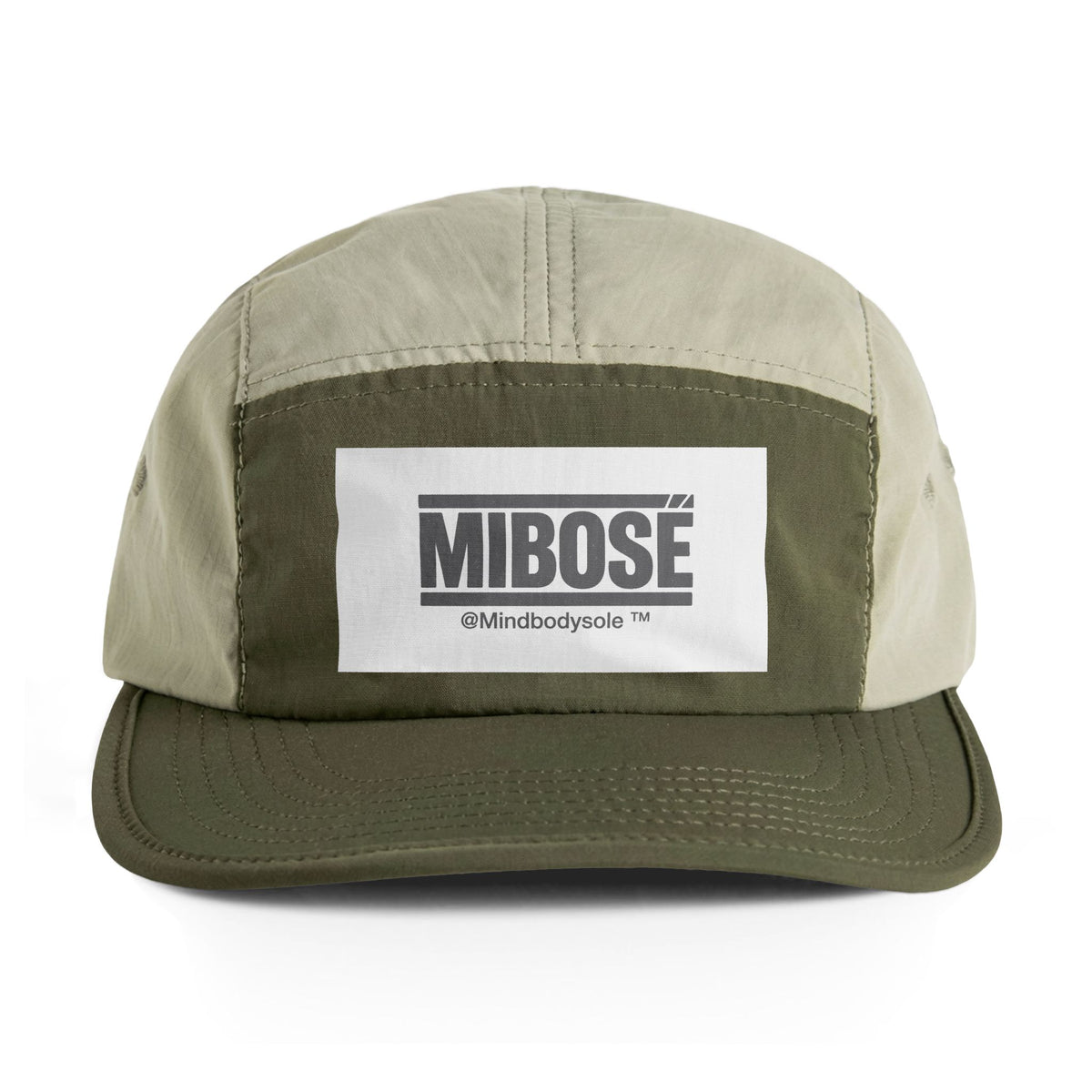 Two-Tone Nylon Cap — MIBOSE Patch Dad Hat