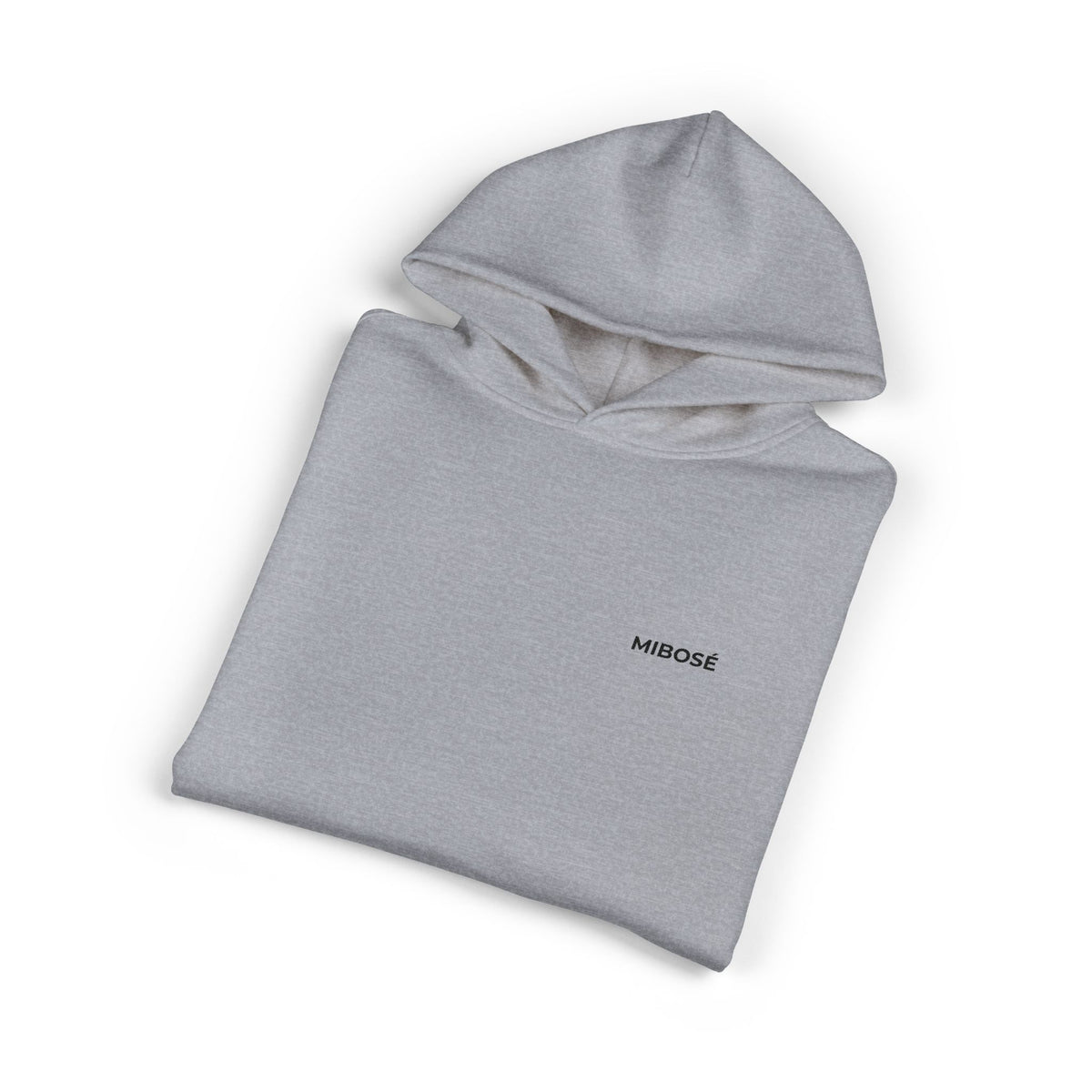 Relaxed Hoodie — Minimalist Black Embroidered Logo Hoodie