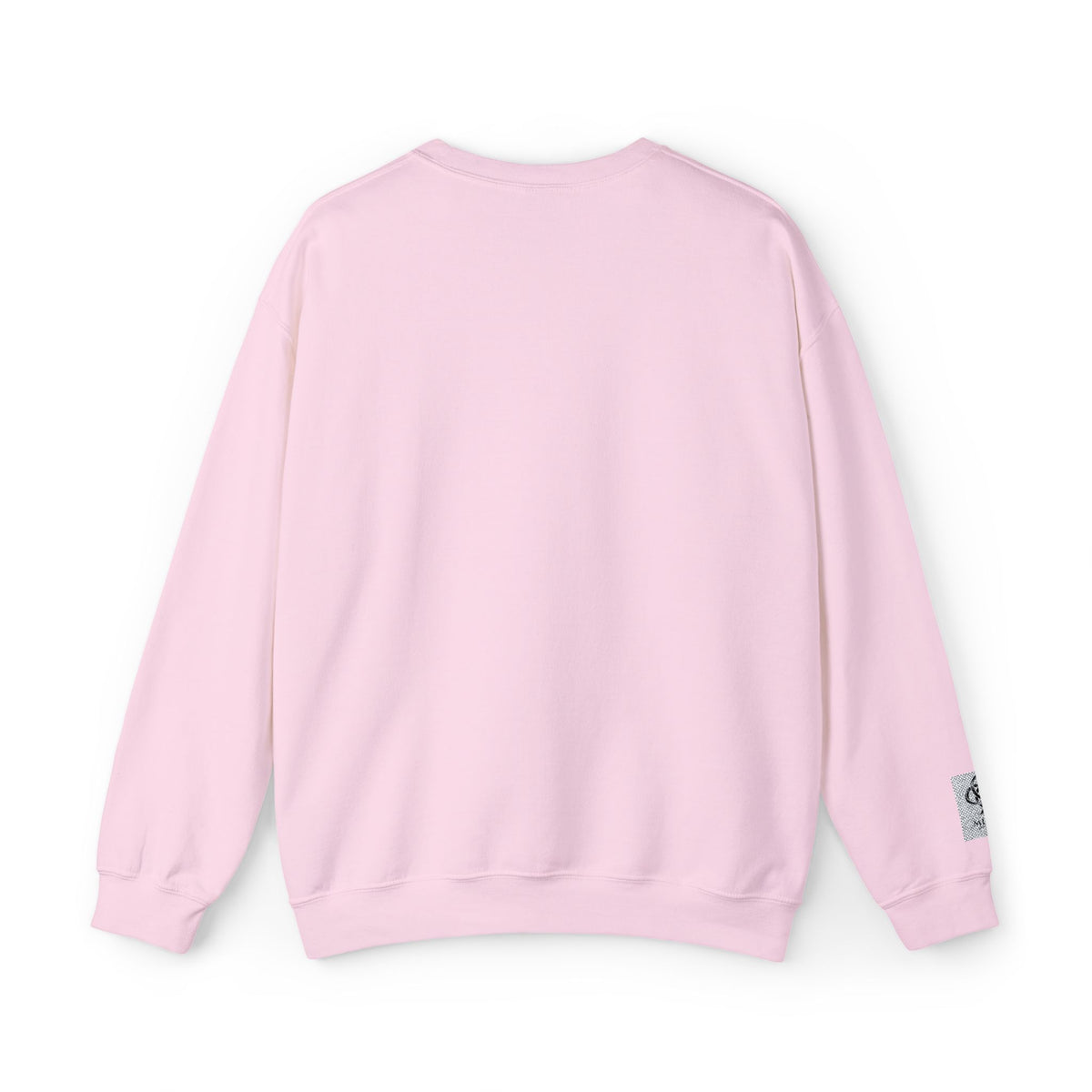 Love Knot Crewneck Sweatshirt — Minimal Heart Interlock Graphic