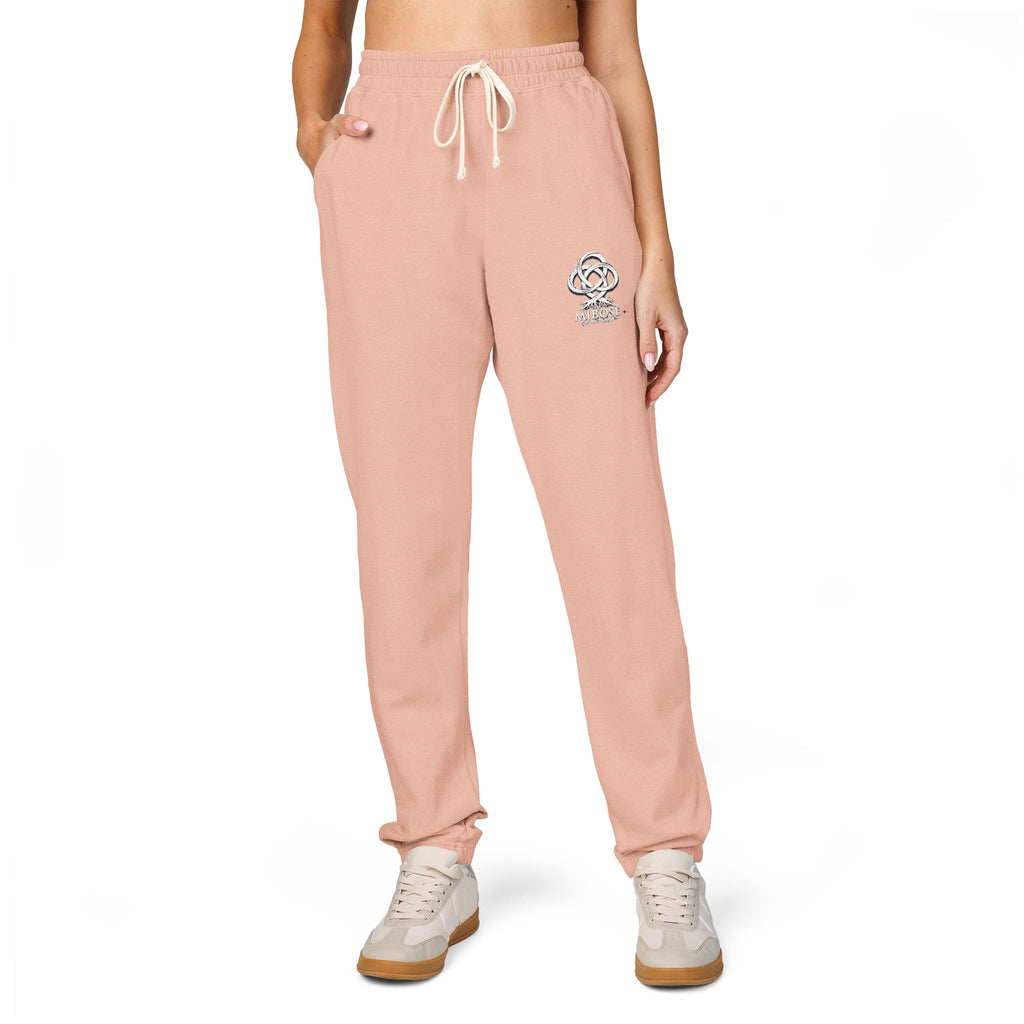 MIBOSÉ Skull & Crossbones Lounge Sweatpants — 'Ride or Die' Graphic Joggers