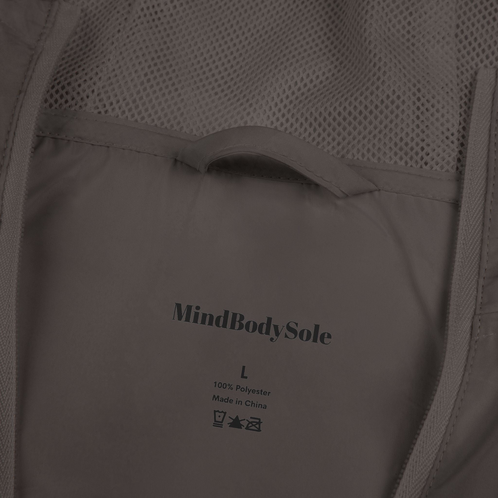 Windbreaker Jacket — "MIBOSÉ: Built From the Ground Up" White Camo
