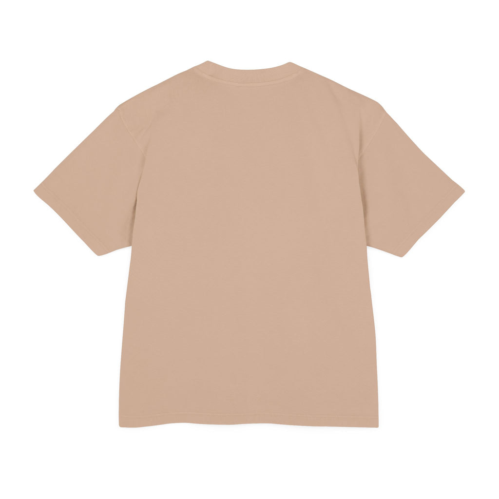 MIBOSE Tee — Retro Beige Graphic T‑Shirt