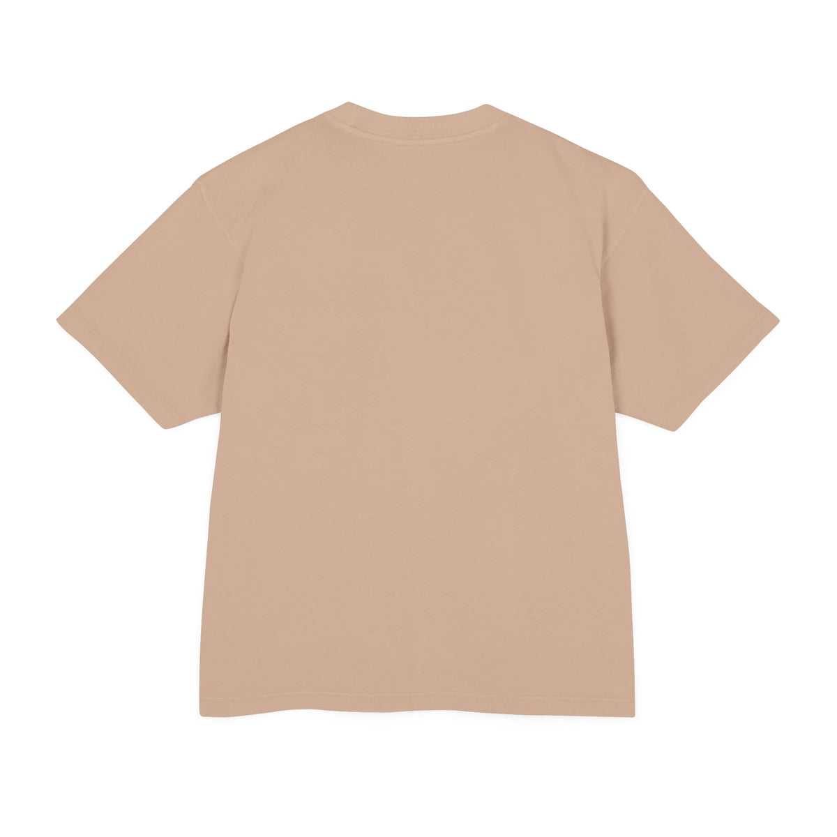 MIBOSE Tee — Retro Beige Graphic T‑Shirt
