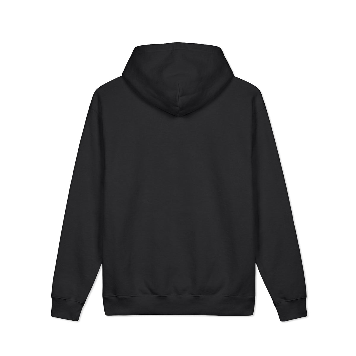 Mibose Embossed Logo Hoodie — Minimal Cream Heavyweight Pullover