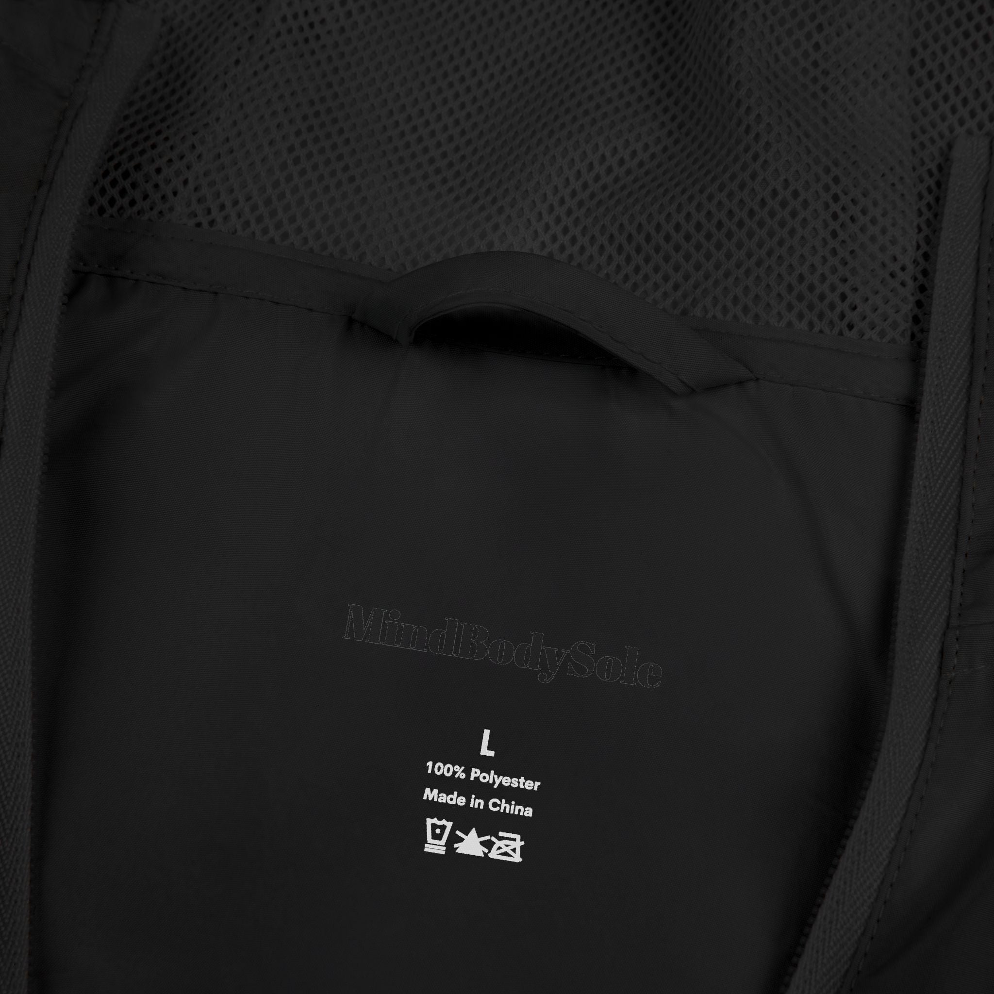 Windbreaker Jacket — "MIBOSÉ: Built From the Ground Up" White Camo