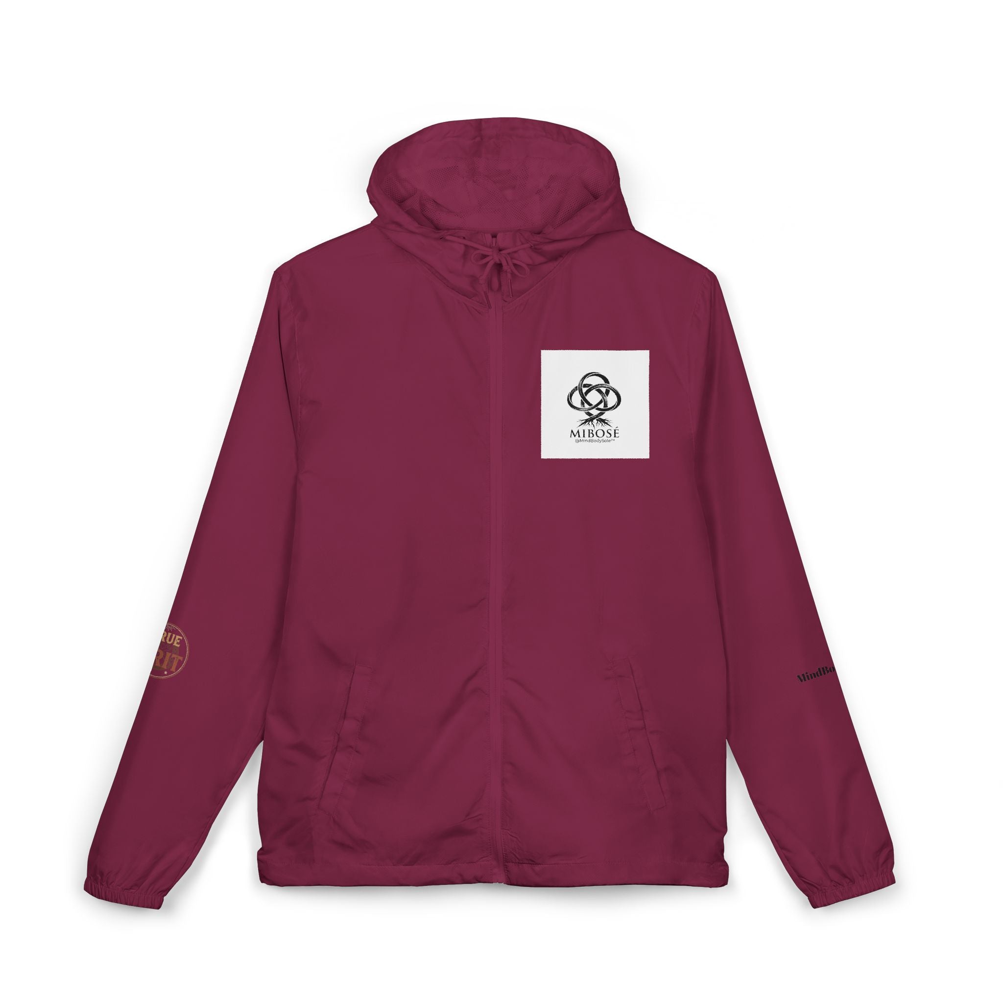 Windbreaker Jacket — "MIBOSÉ: Built From the Ground Up" White Camo