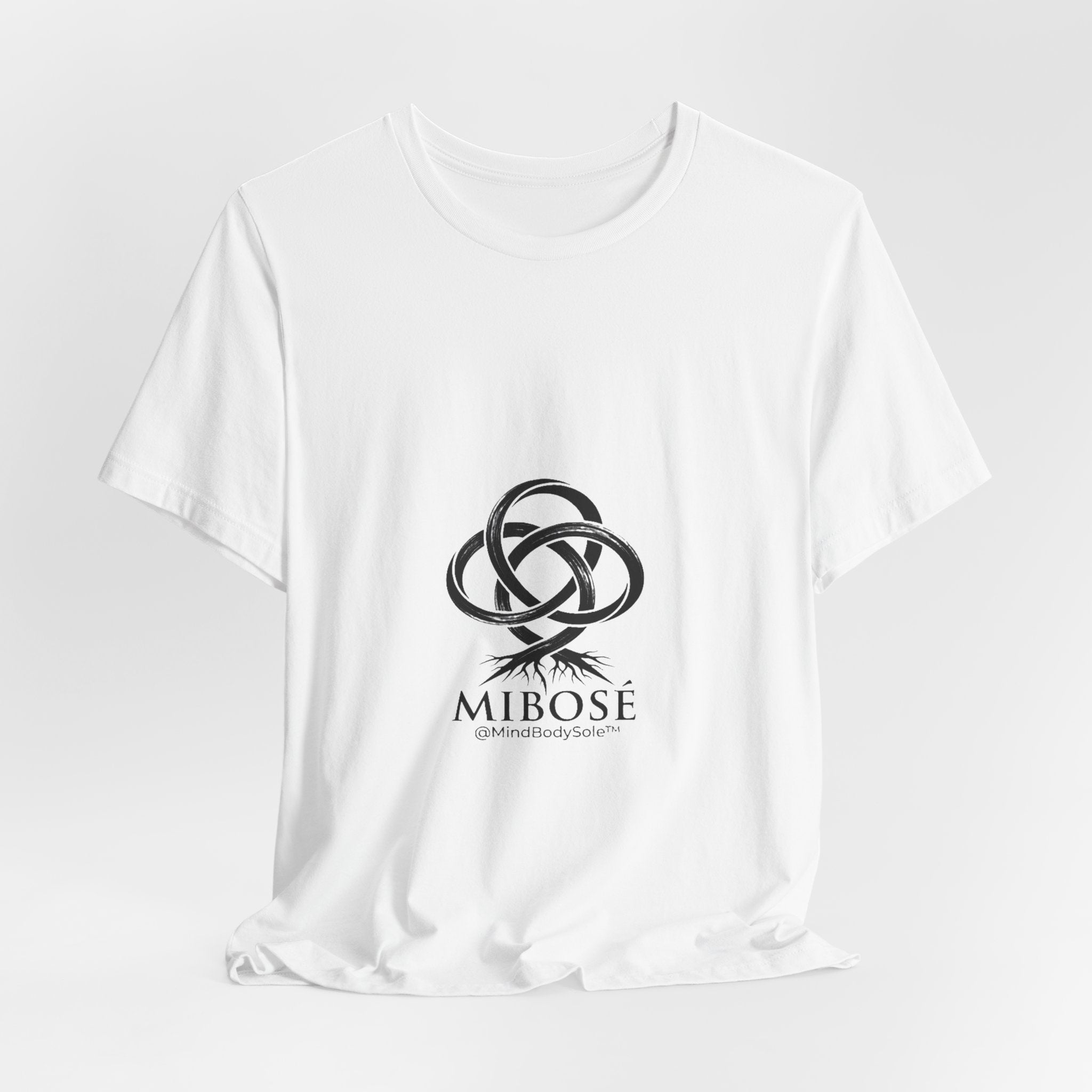 T-Shirt — MIBOSÉ Logo Minimalist Graphic Tee