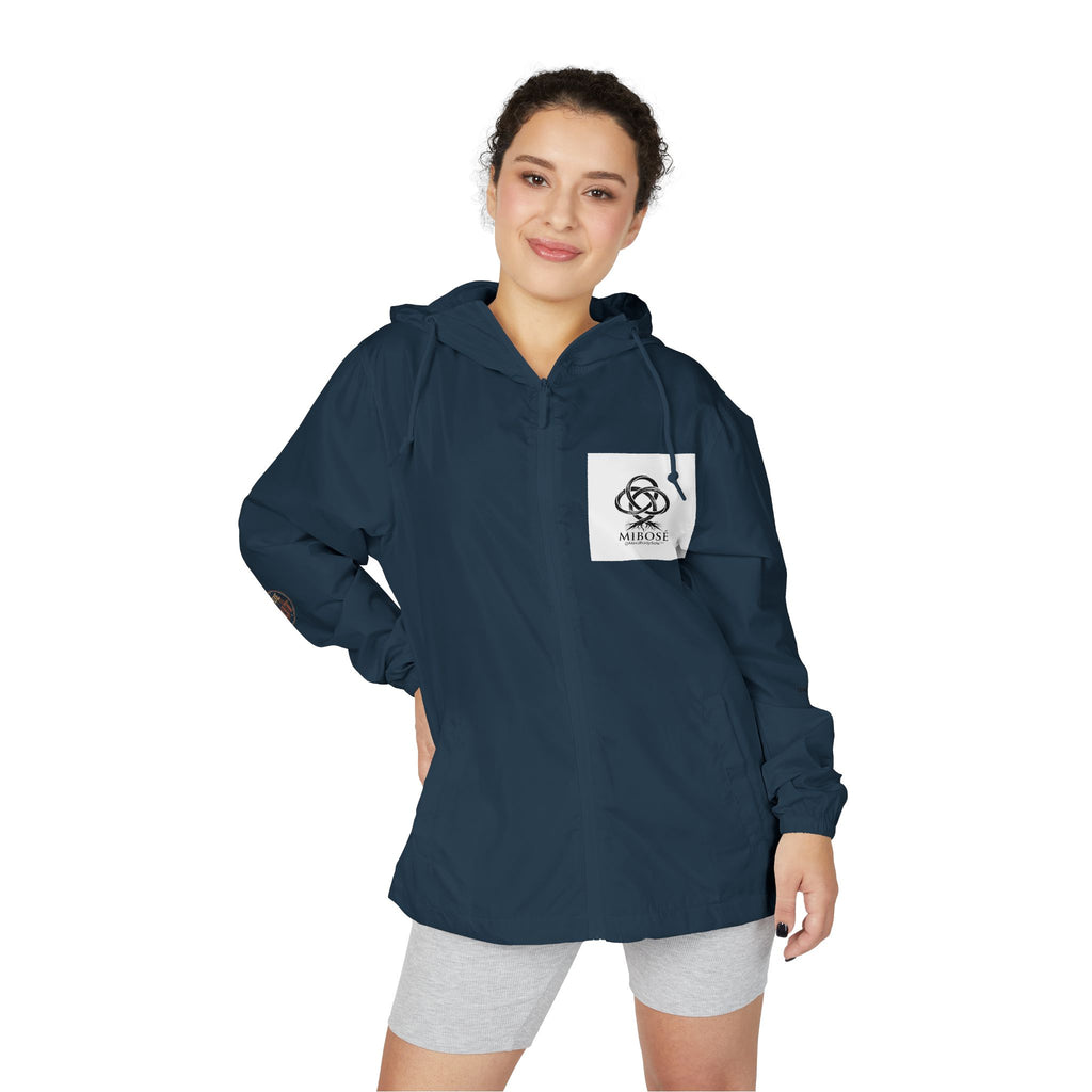Windbreaker Jacket — "MIBOSÉ: Built From the Ground Up" White Camo